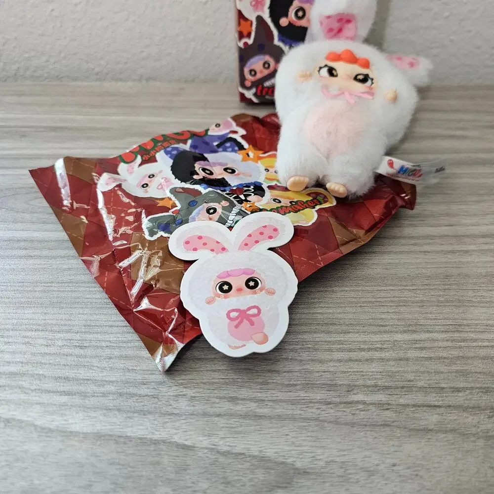 Migos Troublemaker Cream White Rabbit OPEN CONFIRMED BOX Vinyl Plush Pendent